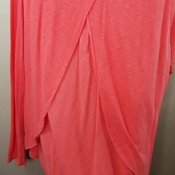 Fresh Produce neon coral tulip back top - Picture 9 of 9